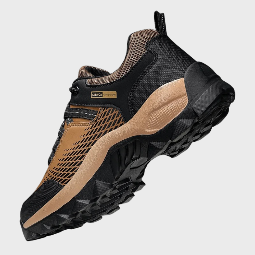 Herren Wanderschuhe – Atmungsaktiv – Rutschfeste Sohle – Bequeme Outdoor-Schuhe