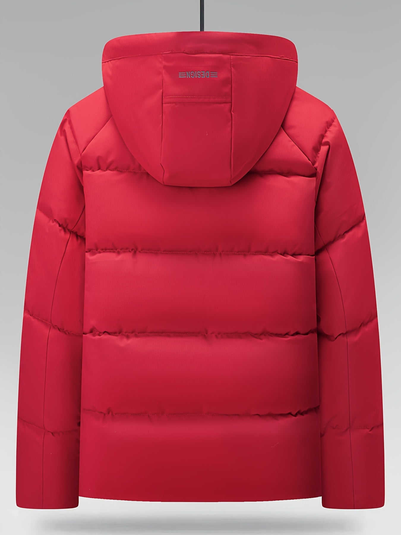Herren Winterjacke – Puffer Stil – Abnehmbare Kapuze – Wärmendes Innenfutter – Regular Fit