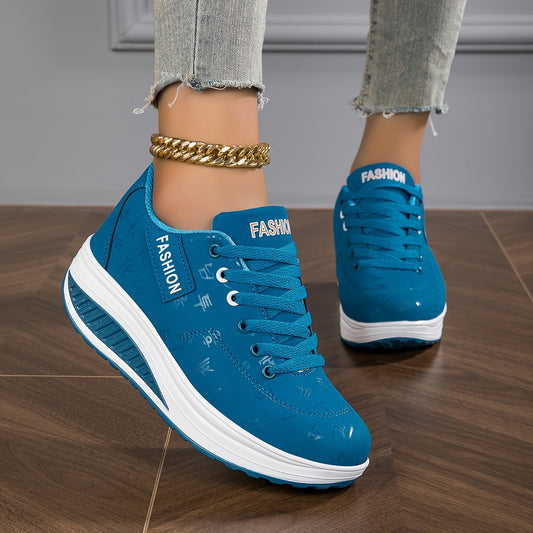 Bequeme, lässige outdoor-schnürschuhe für damen