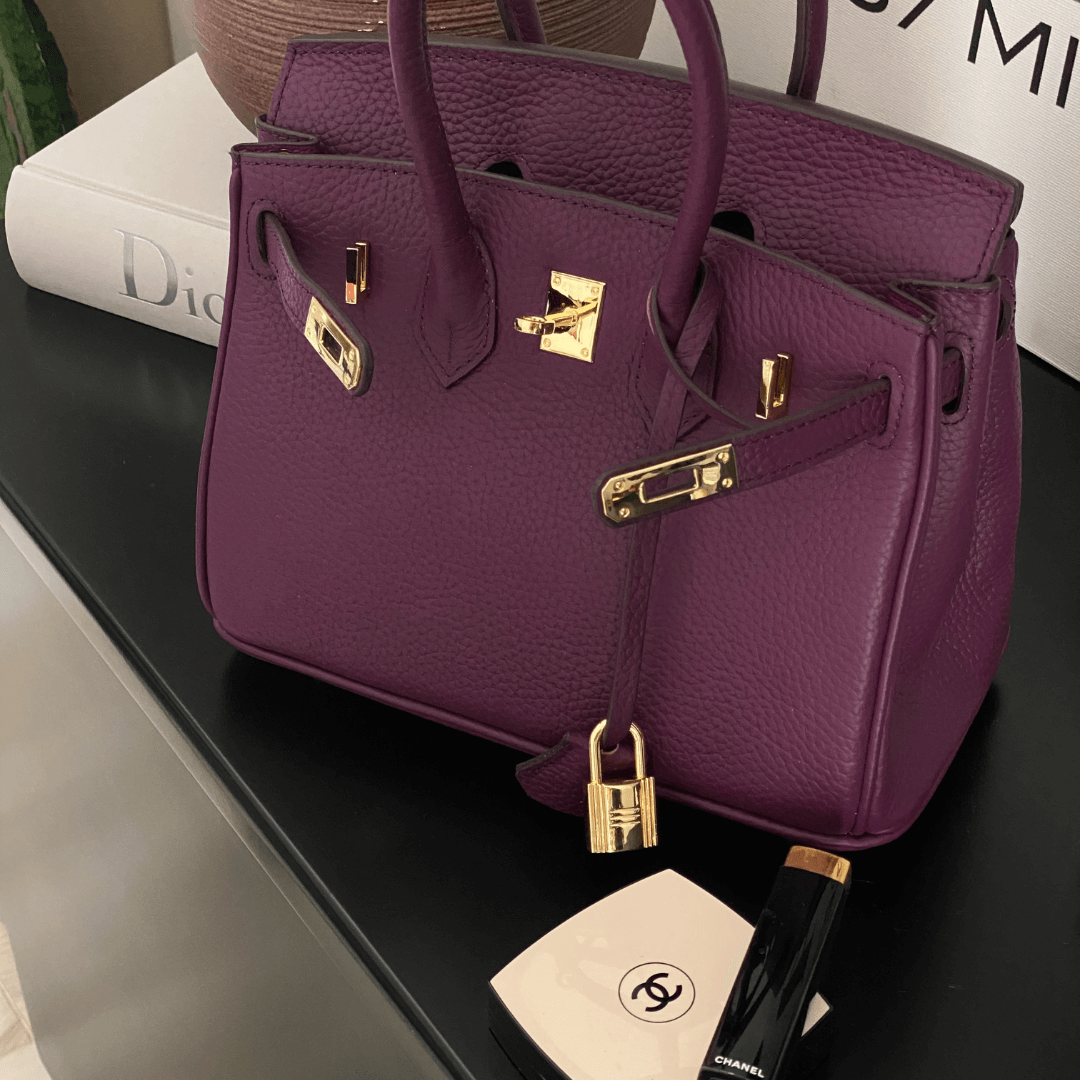 Große lederhandtasche für frauen
