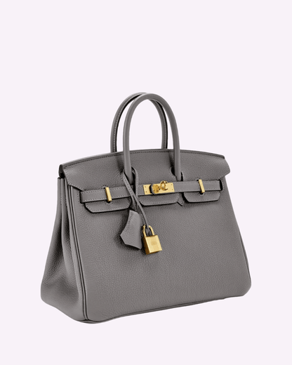 Große lederhandtasche für frauen