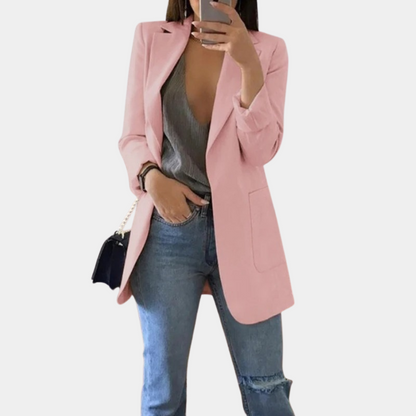 Bella - Damenblazer aus Baumwolle im Slim-Fit-Stil
