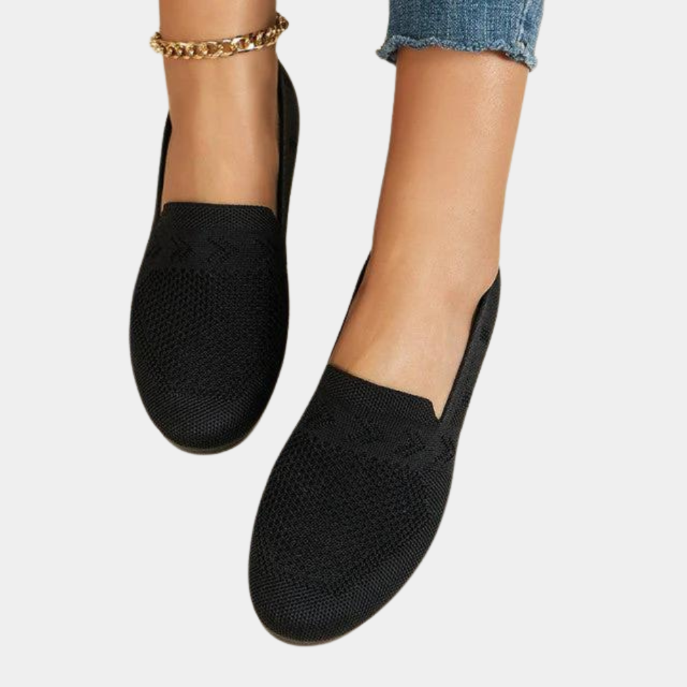 Damen Slipper Schuhe – Atmungsaktiv – Bequem – Leicht – Freizeit Loafer