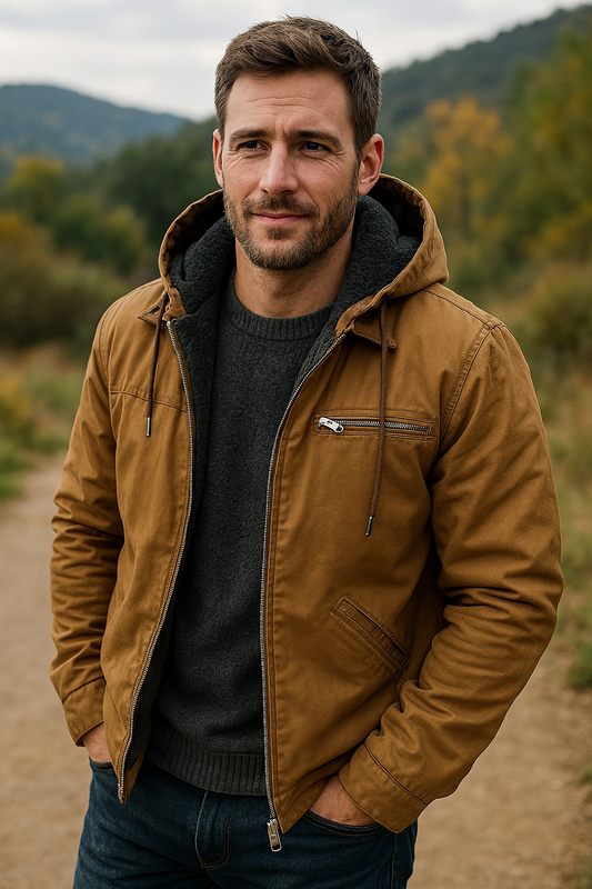 Wasserabweisende Herren Outdoor-Jacke