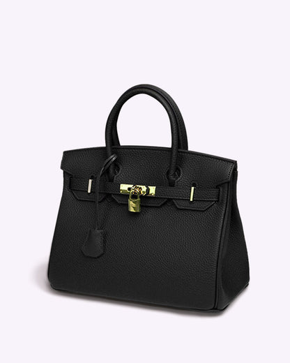 Große lederhandtasche für frauen