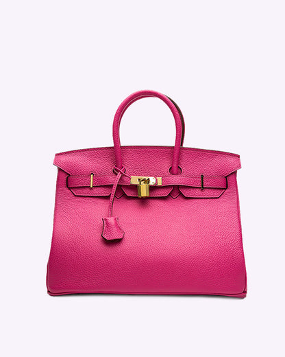 Große lederhandtasche für frauen