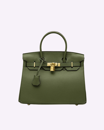 Große lederhandtasche für frauen