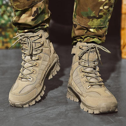 Wasserdichte Herren Arbeitsstiefel aus robustem Material