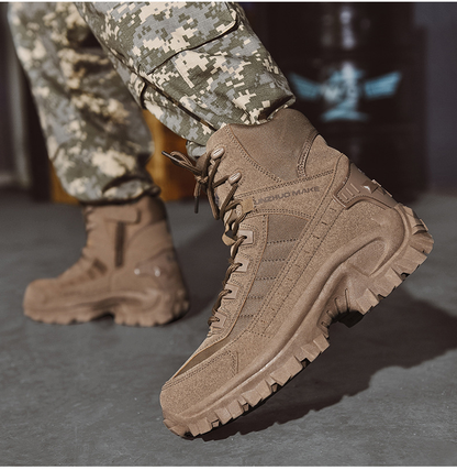 Wasserdichte Herren Arbeitsstiefel aus robustem Material