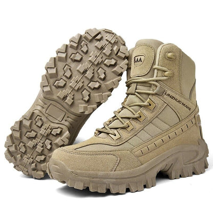 Wasserdichte Herren Arbeitsstiefel aus robustem Material