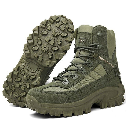 Wasserdichte Herren Arbeitsstiefel aus robustem Material